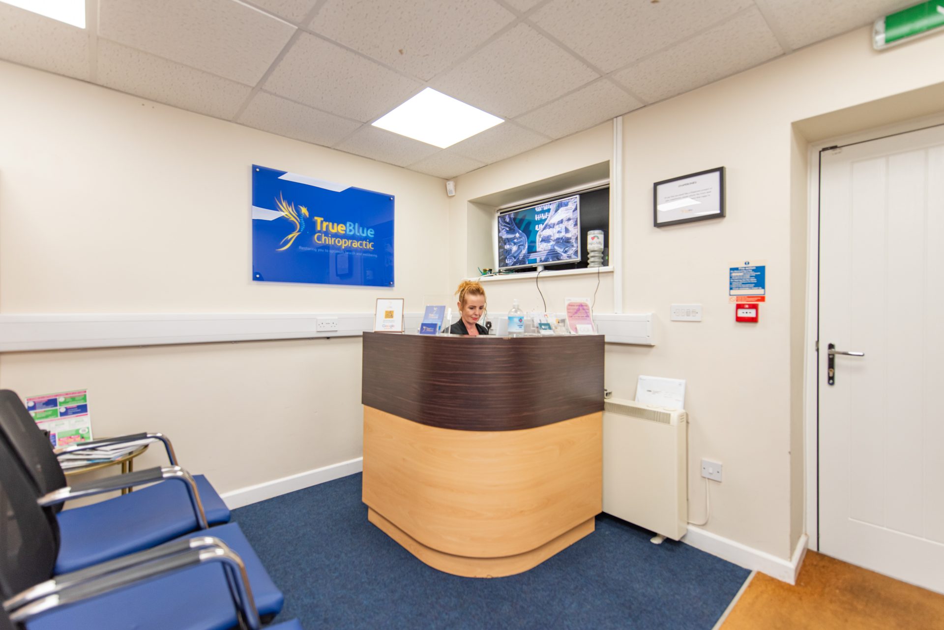reception area